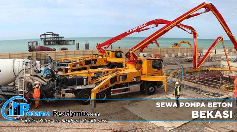 Harga Sewa Pompa Beton Bekasi Terbaru 2025