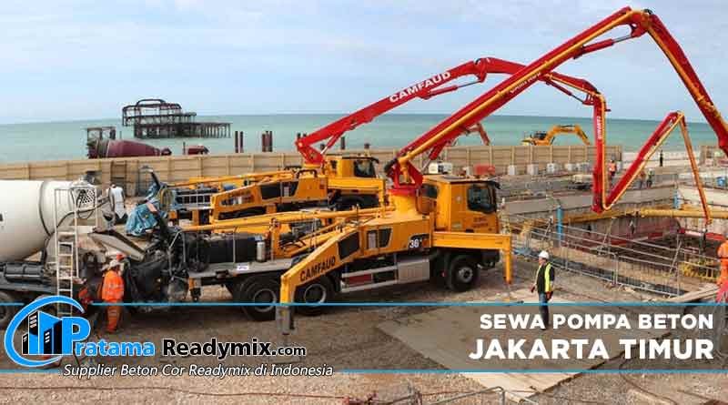Harga Sewa Pompa Beton Jakarta Timur Terbaru 2025