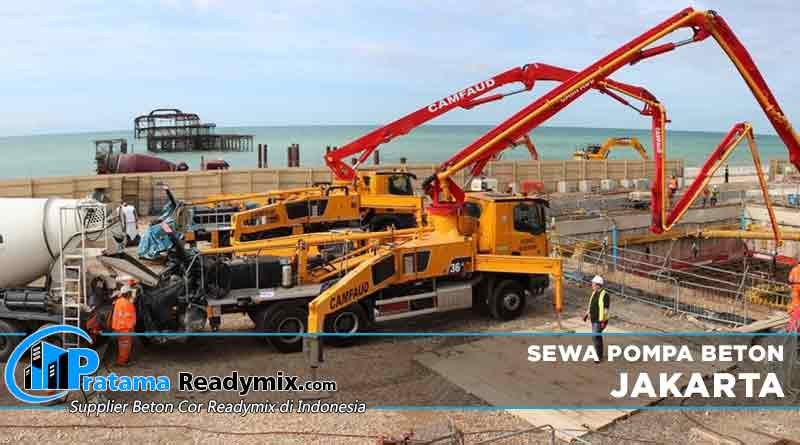 harga sewa pompa beton Jakarta